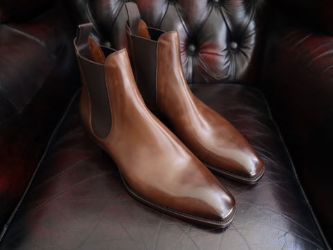 "Burnham" in Vintage Oak Calf - TG73