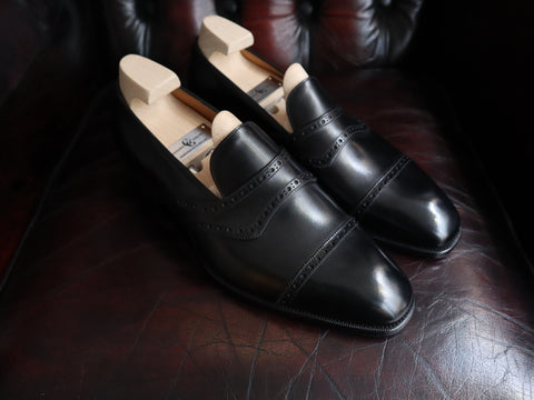 "Ashby" in Black Calf - KN14