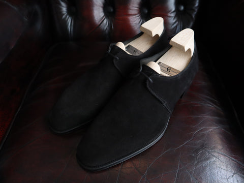 "Forsythe" in Black Suede - MH71