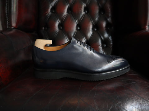 "Grant" in Navy Calf - MH71