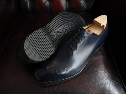 "Grant" in Navy Calf - MH71