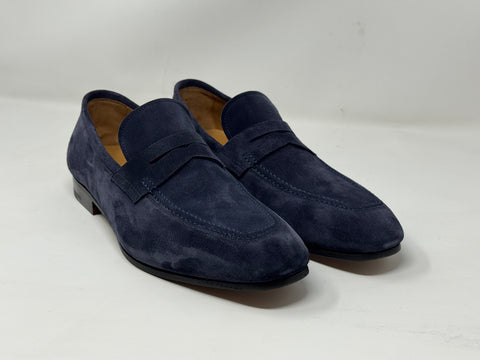 "Portofino" Loafer in Navy Suede