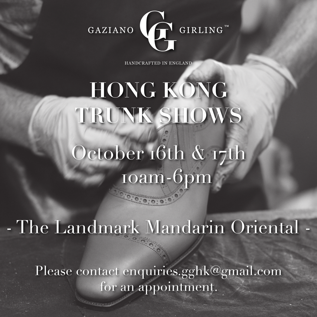 Hong Kong Trunk Show - October 2015