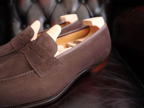 "Chadwick" In Mole Suede - C39