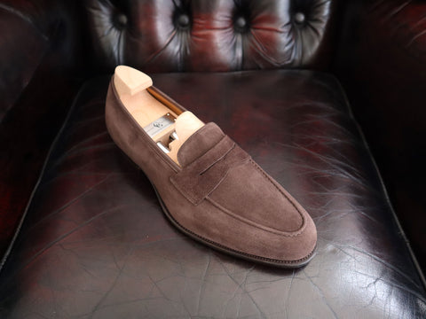 "Chadwick" In Mole Suede - C39