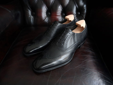 "Gilbert" in Black Calf - TG73