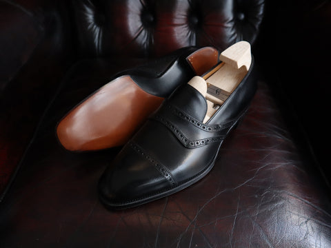 "Ashby" in Black Calf - KN14