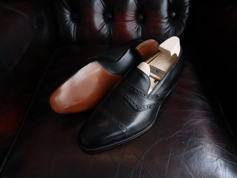 "Ashby" in Black Calf - KN14