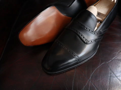 "Ashby" in Black Calf - KN14