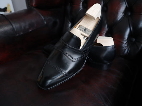 "Ashby" in Black Calf - KN14