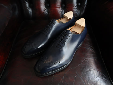 "Grant" in Navy Calf - MH71