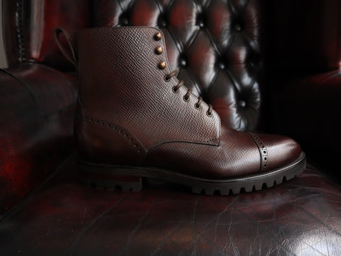 "Urban Commando" in Espresso Hatch Grain - GG06