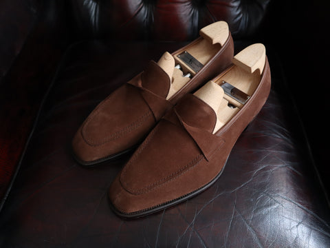 "Antibes II" in Mink Suede - KN14