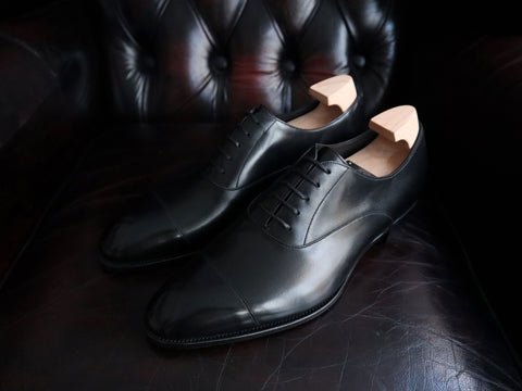 "Oxford" in Black Calf - DG70