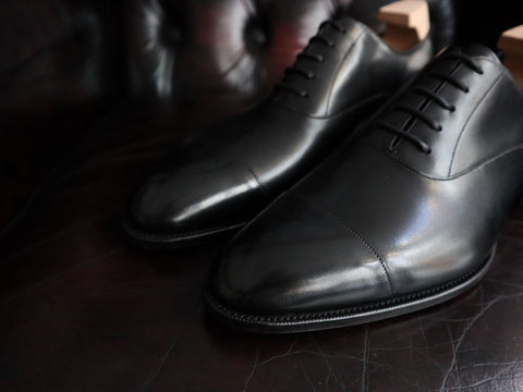 "Oxford" in Black Calf - DG70