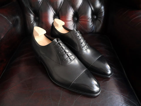 "Oxford" in Black Calf - DG70