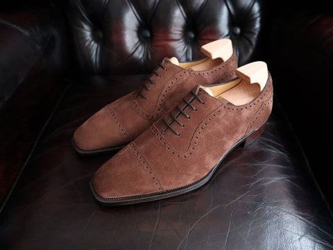 "St James II" in Mink Suede - TG73