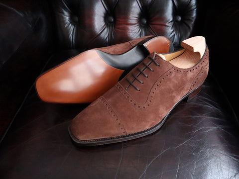 "St James II" in Mink Suede - TG73