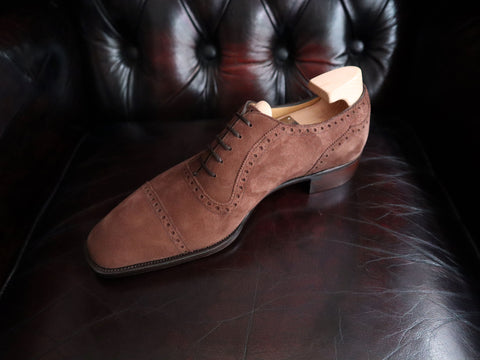 "St James II" in Mink Suede - TG73