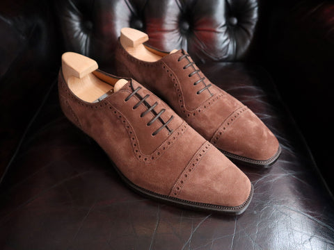 "St James II" in Mink Suede - TG73