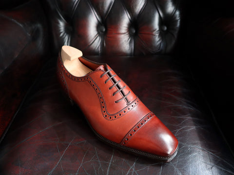 "St James II" in Vintage Cherry Calf - TG73