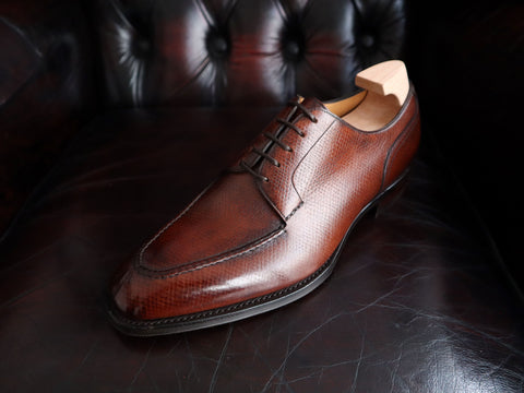 "Stamford" in Oak Hatch Grain Calf - MH71