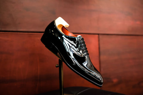"Cornwell" in Black Patent Leather - KN14
