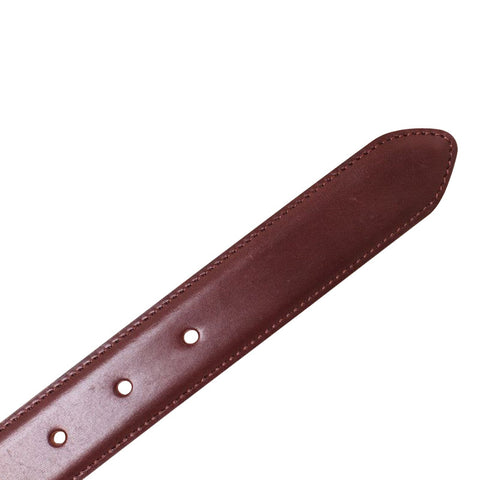 Gaziano & Girling - Leather Belt • Vintage Rioja